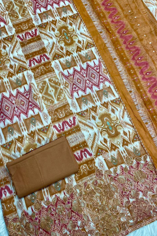 EXCLUSIVE EMBROIDERED LUXURIOUS SOFT COTTON PERFECTION