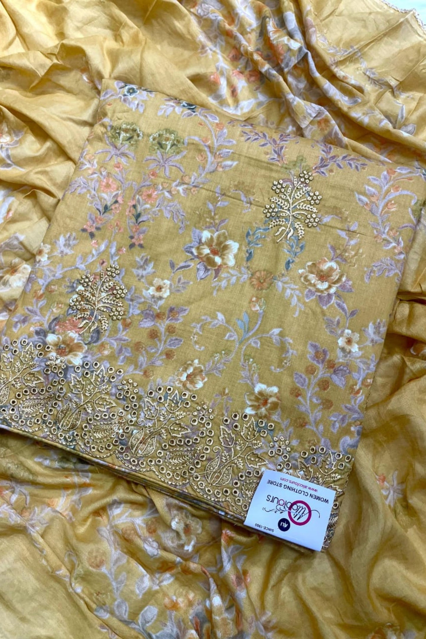 EXCLUSIVE EMBROIDERED LUXURIOUS SOFT COTTON PERFECTION