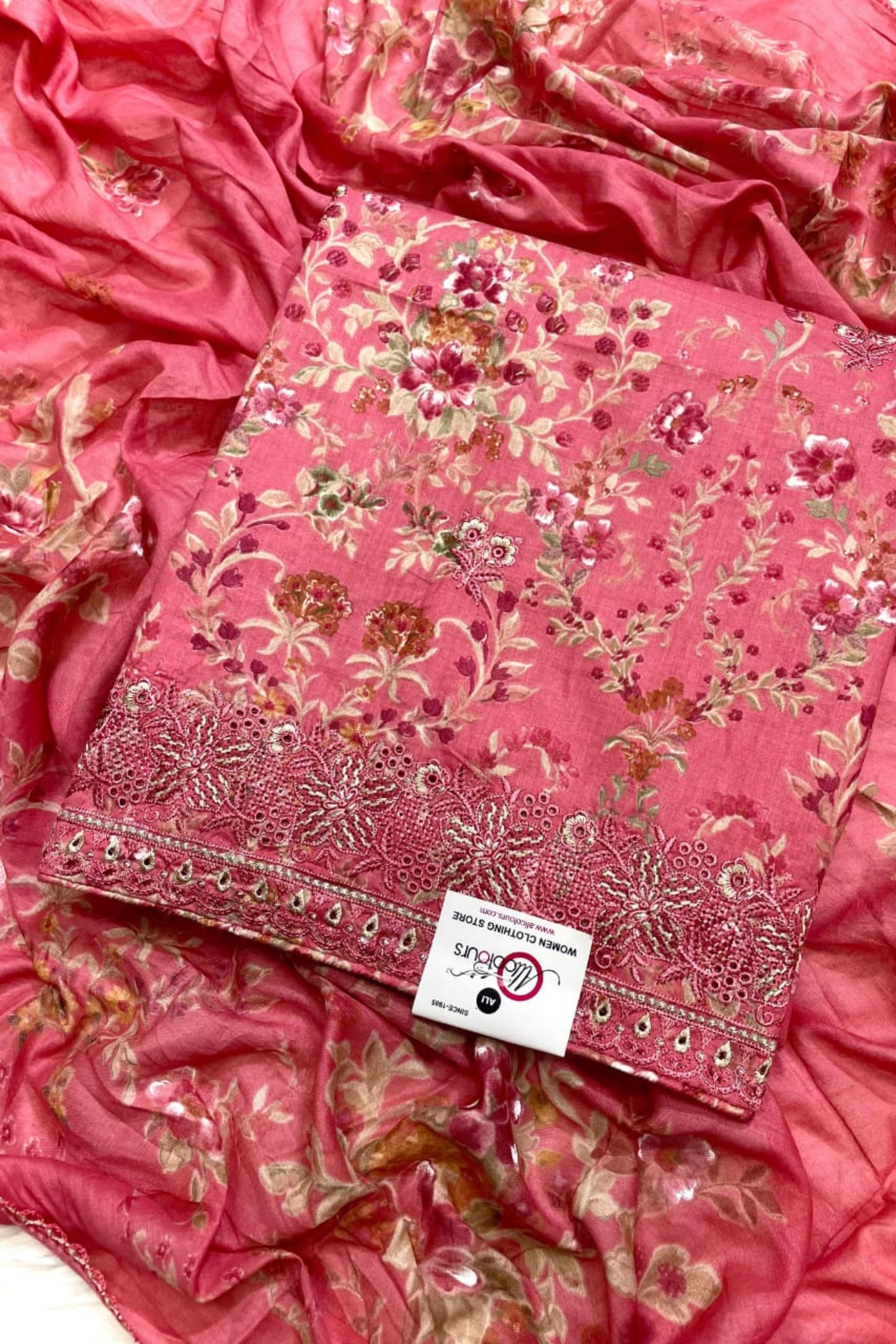 EXCLUSIVE EMBROIDERED LUXURIOUS SOFT COTTON PERFECTION