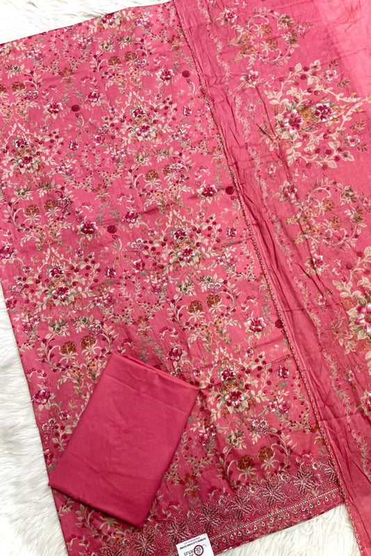 EXCLUSIVE EMBROIDERED LUXURIOUS SOFT COTTON PERFECTION