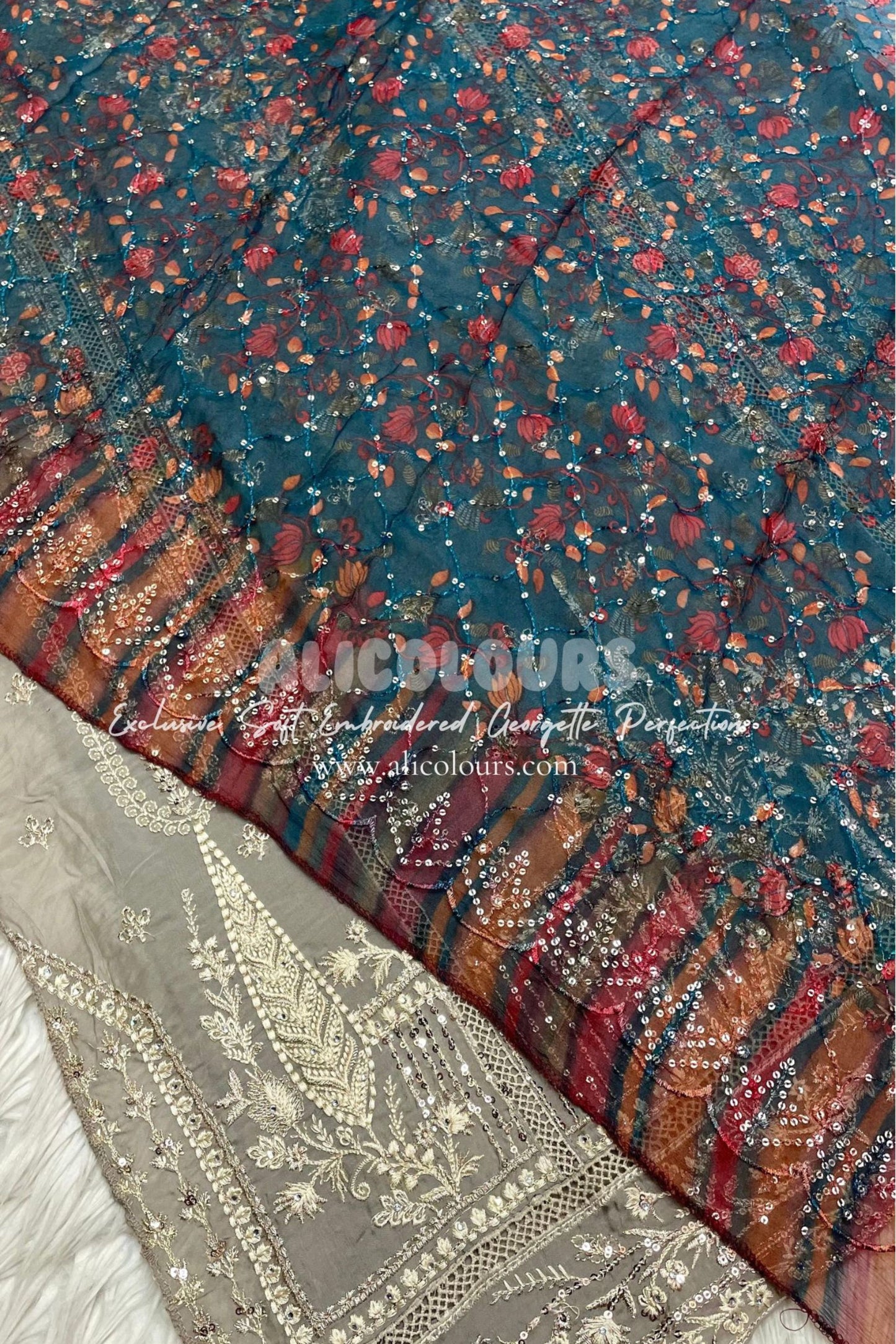 Elegance Georgette Ensemble| 002