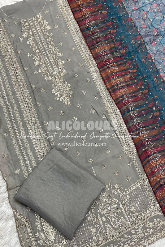 Elegance Georgette Ensemble| 002