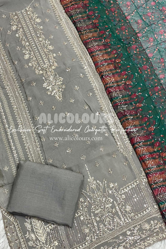 Elegance Georgette Ensemble| 001