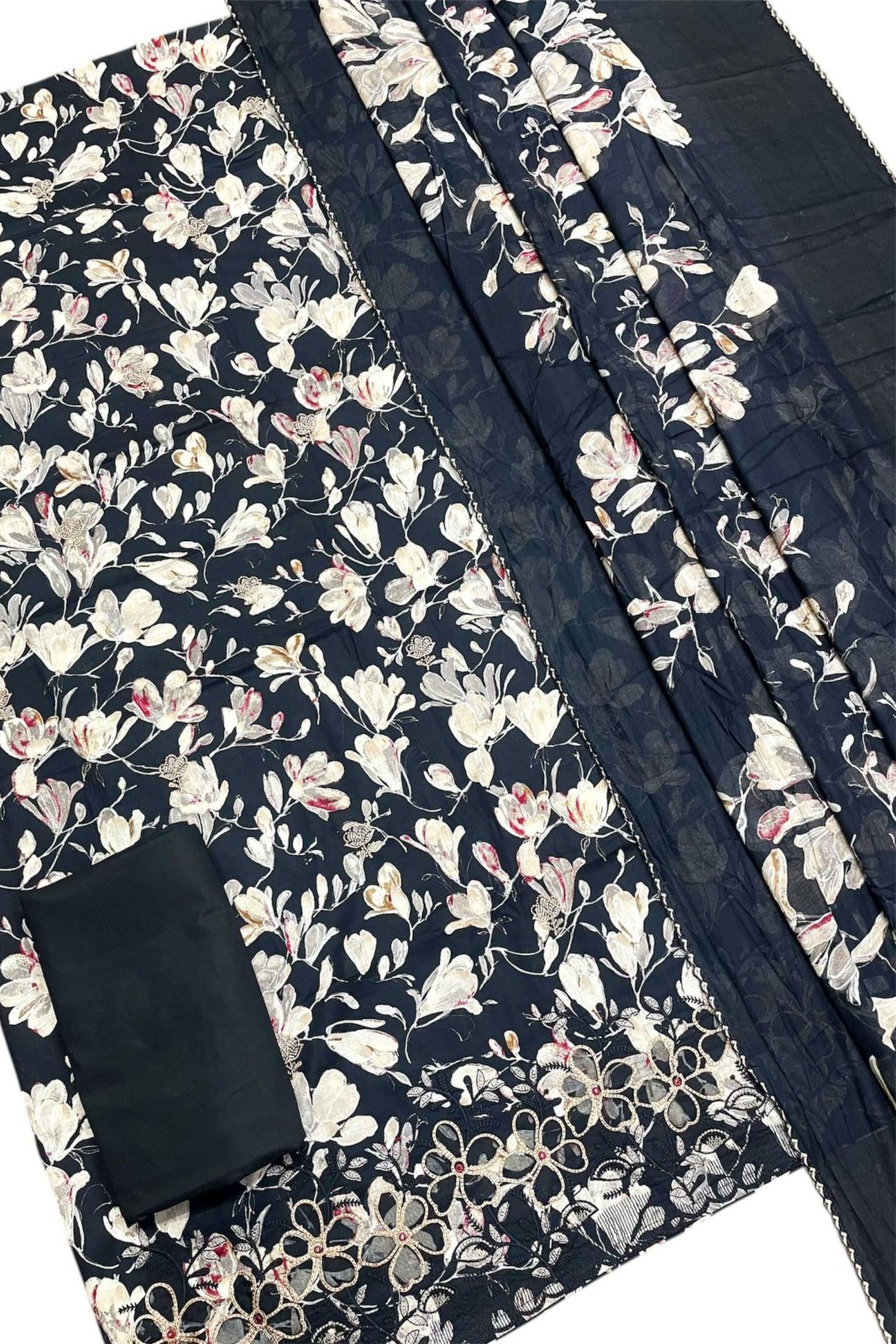 Classic Cotton Black & Off White Collection