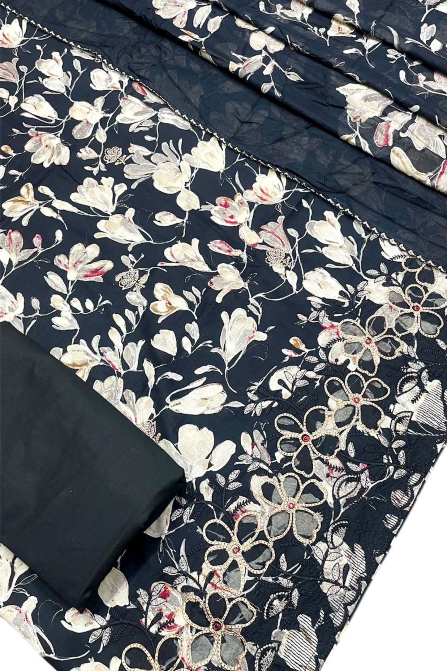 Classic Cotton Black & Off White Collection