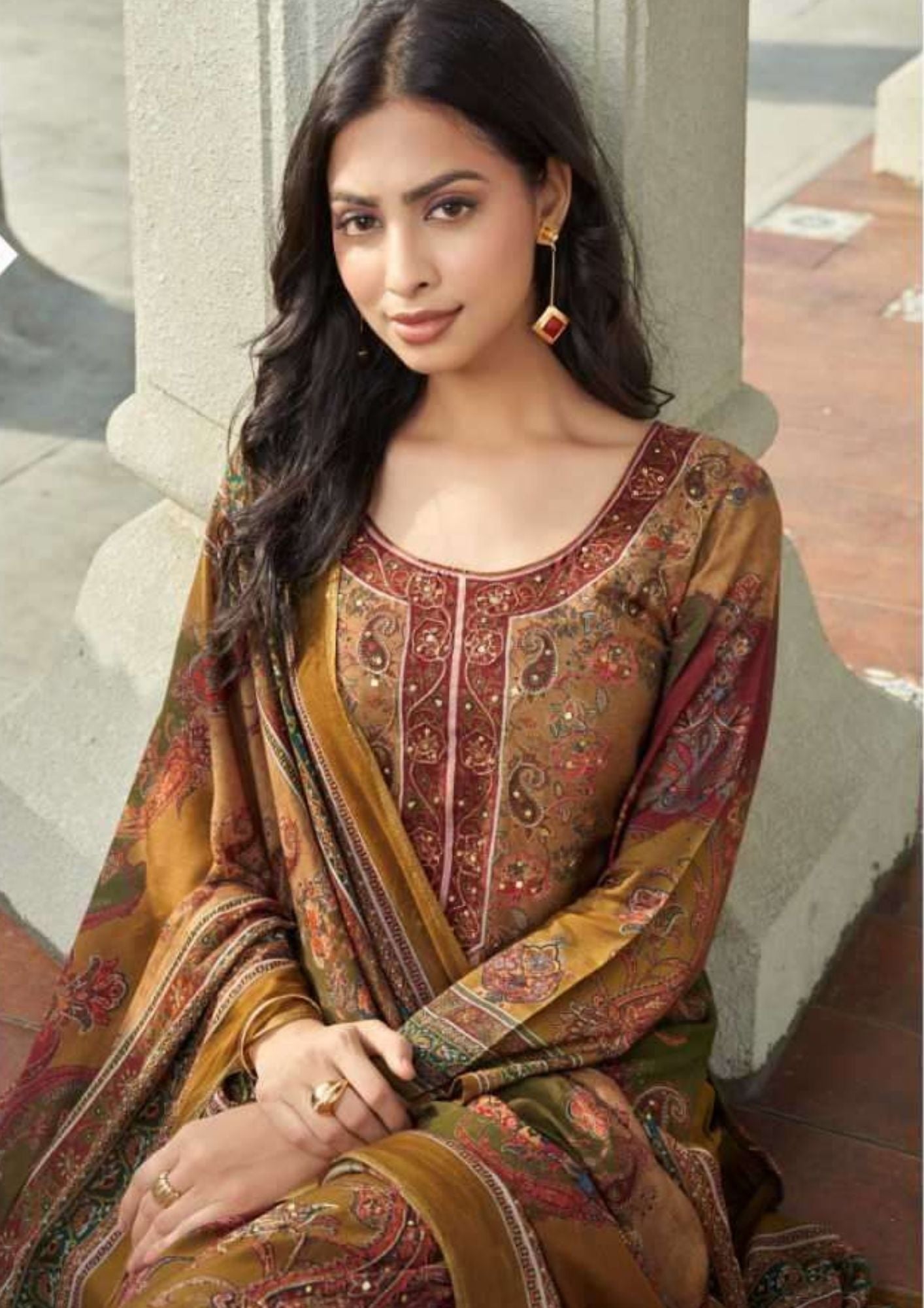 Adhitri Muslin Designer Perfection - 1003