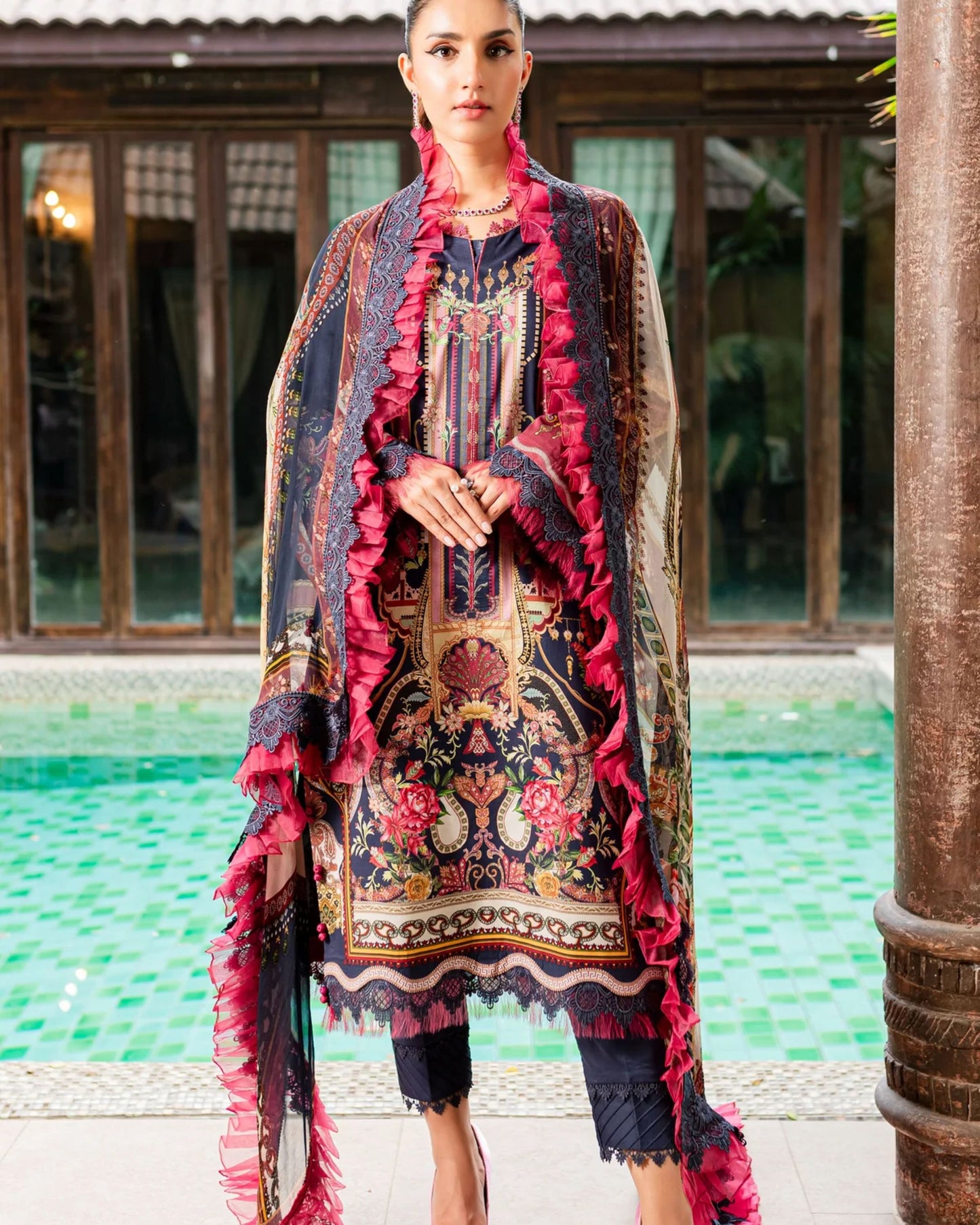 Urbane Chiffon Dupatta Collection - 20432 A