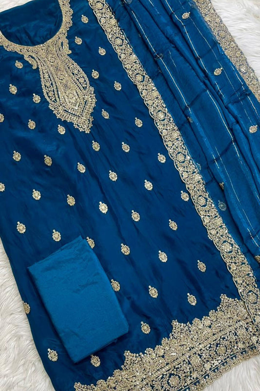 Emerald Royal Embroidered Suit