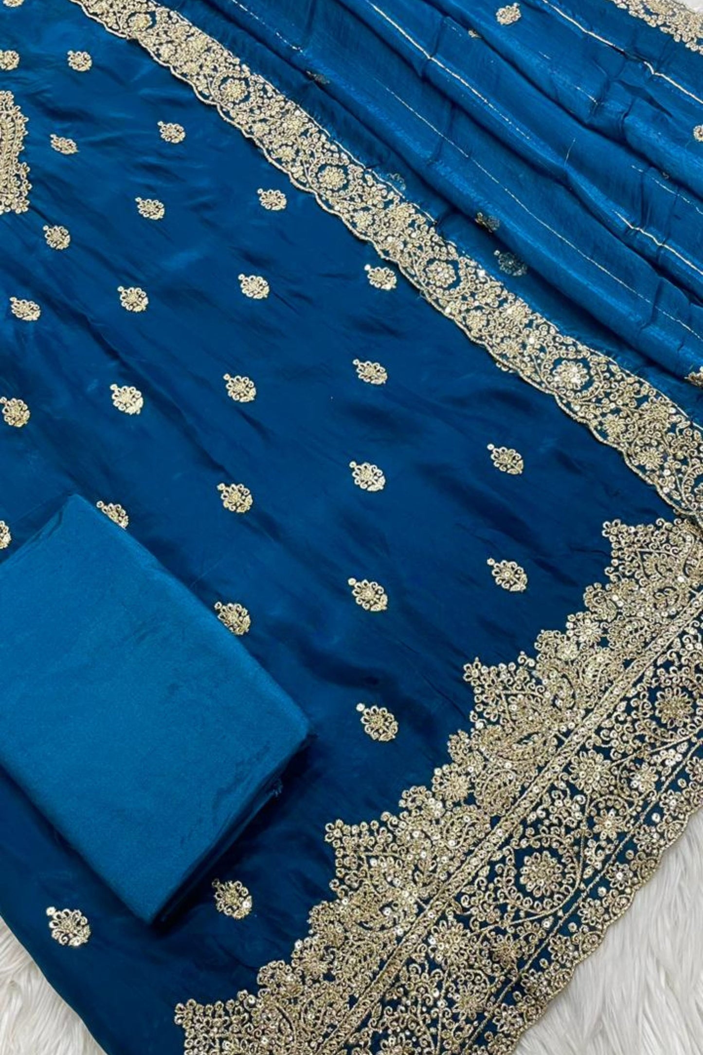 Emerald Royal Embroidered Suit