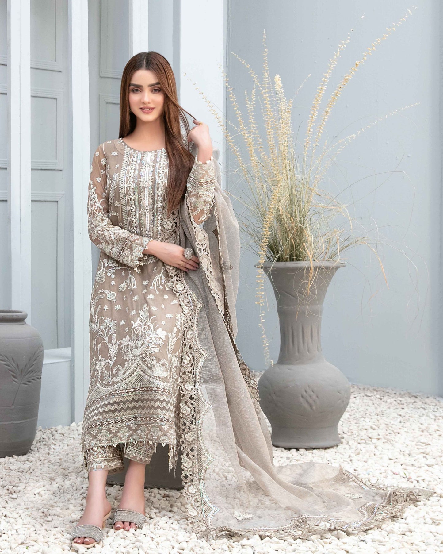 Sarima Embroidered Fancy Collection - D 9397