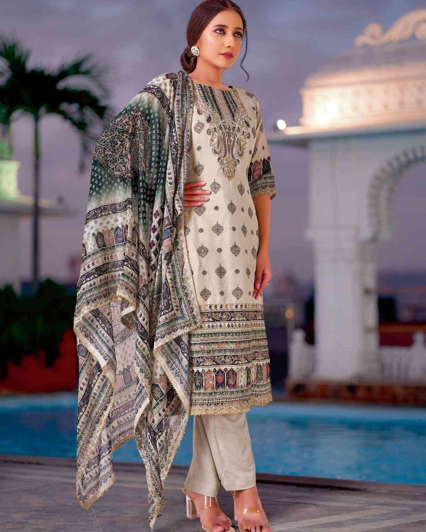 Shimpy Vol 04 Fancy Muslin Collection - 403