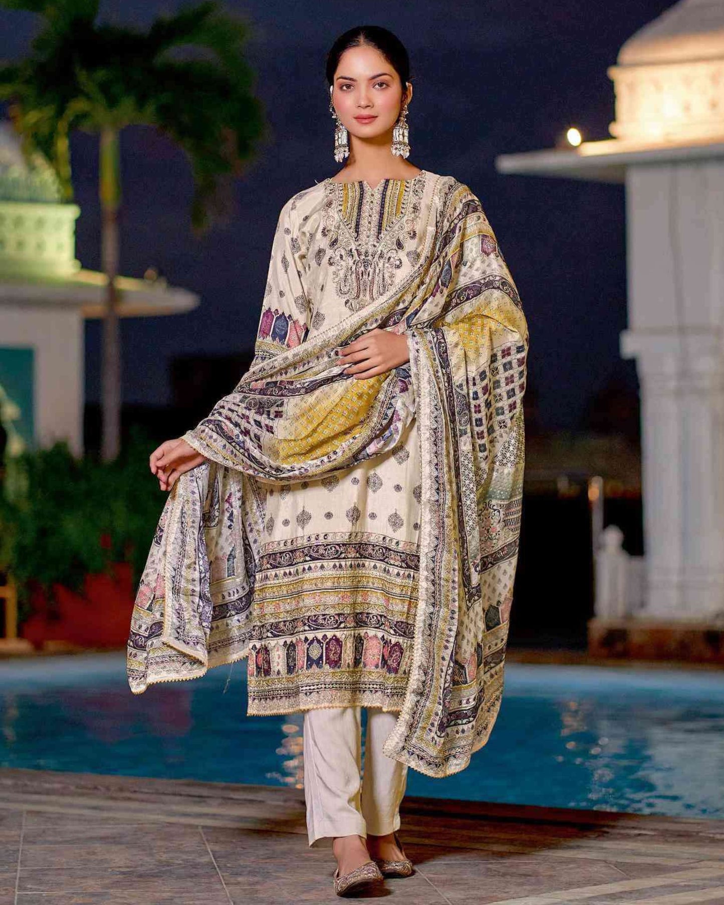 Shimpy Vol 04 Fancy Muslin Collection - 404