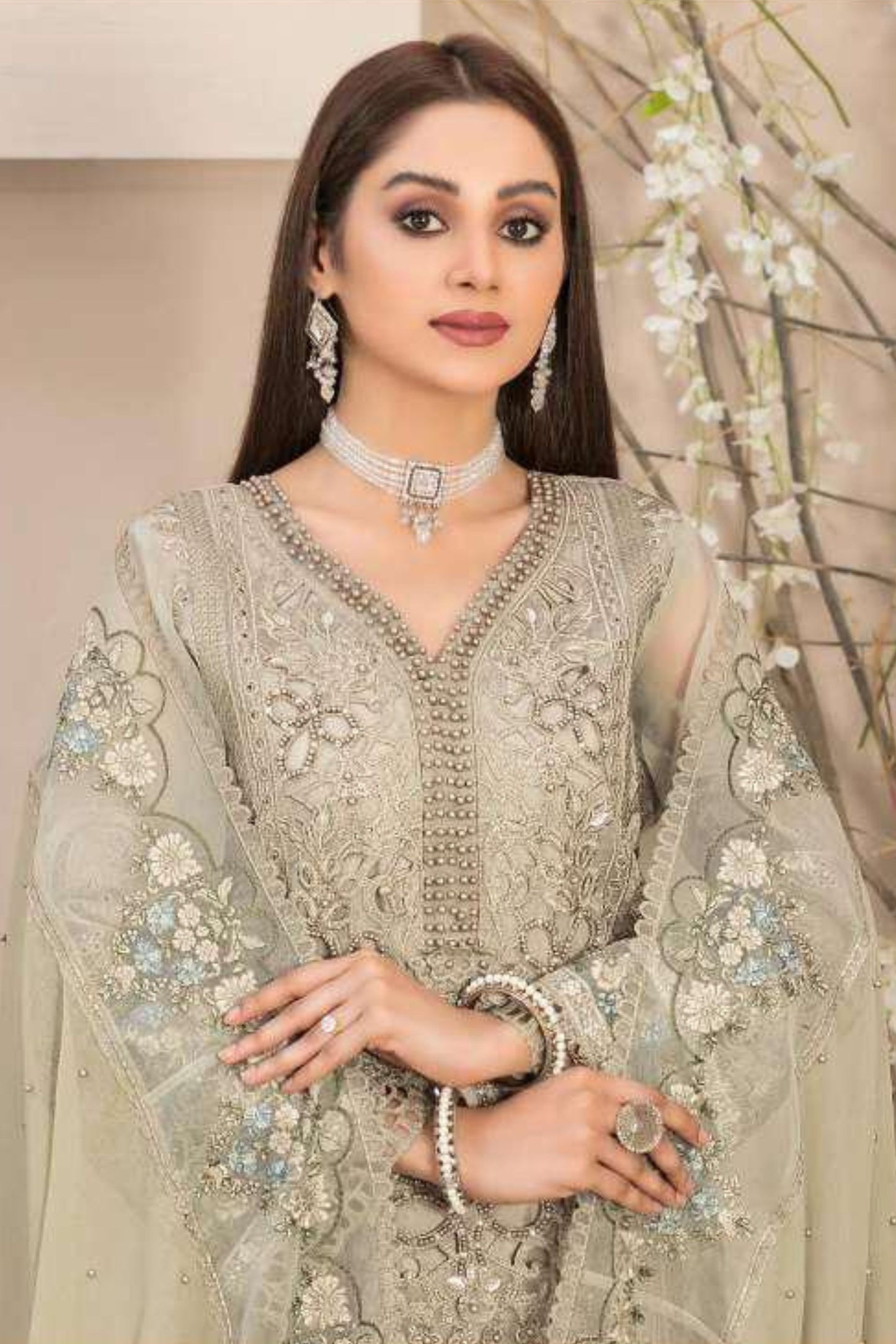 Dilaab Embroidered Fancy Collection | D 1483