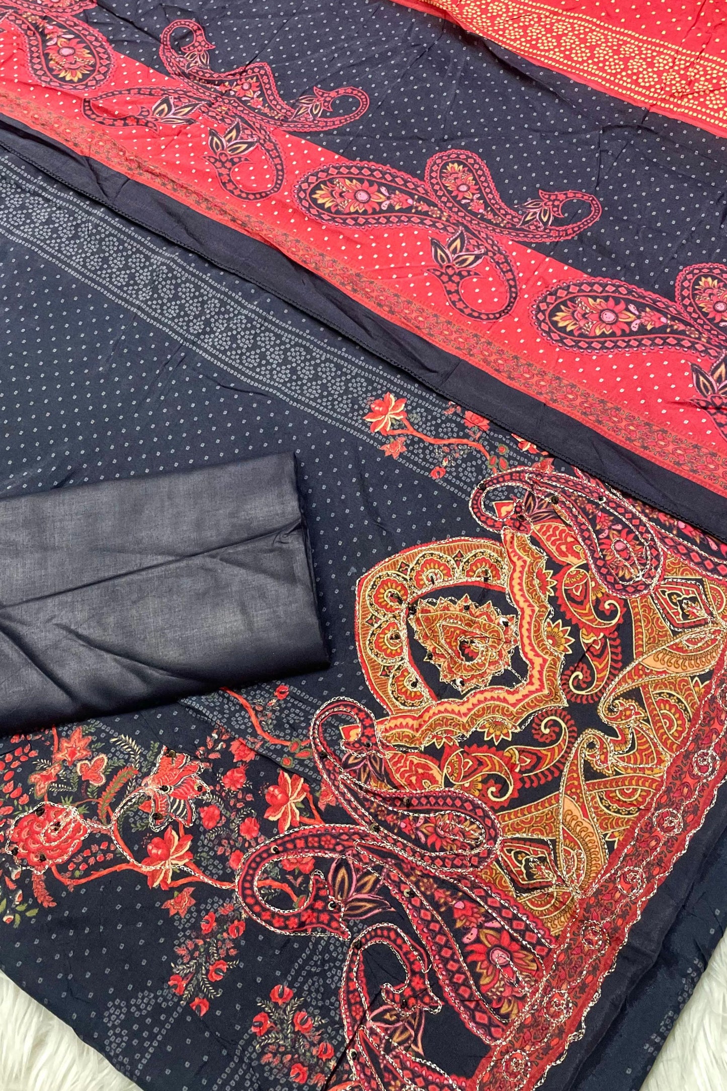 Graceful Embroidered Muslin Collection