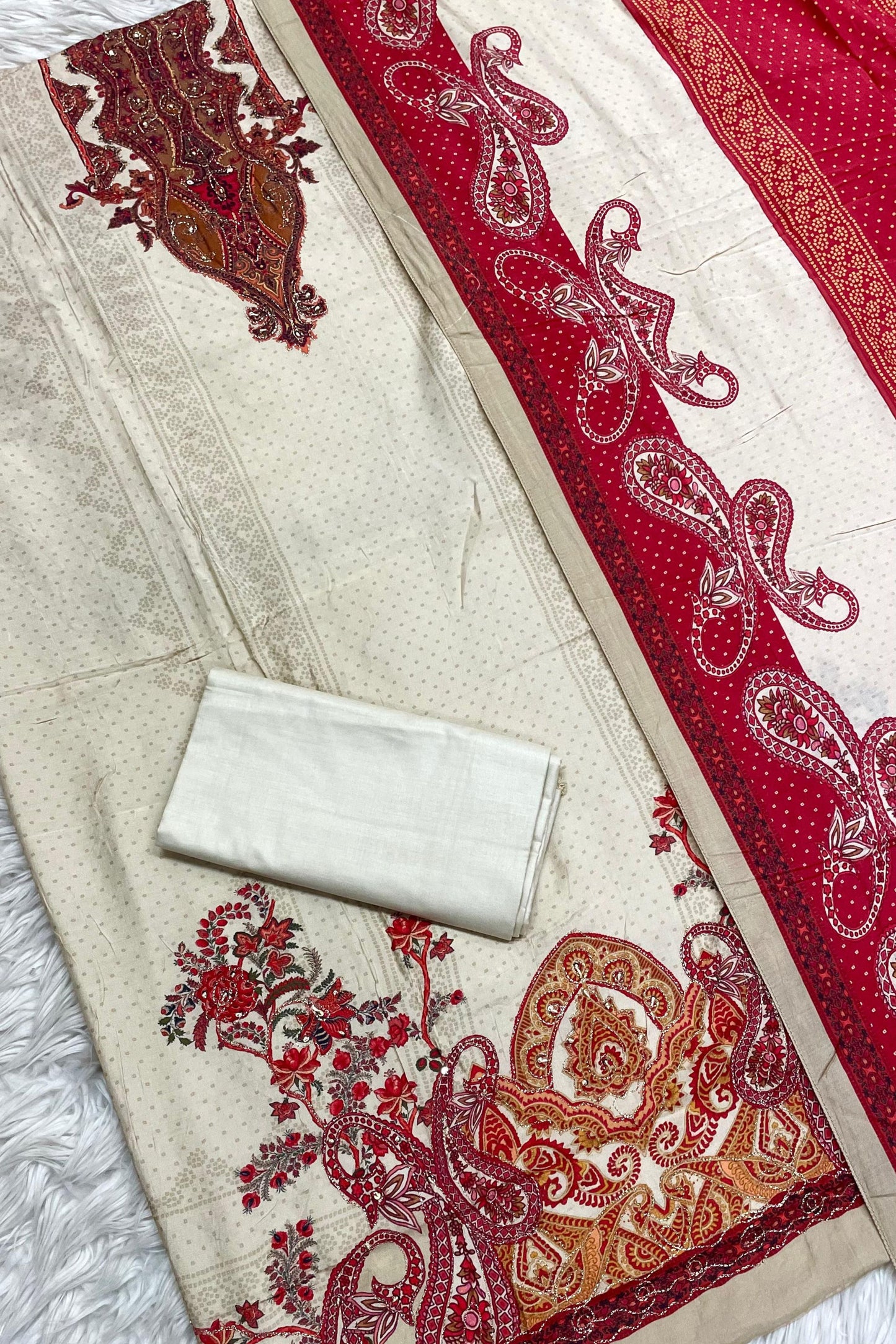 Graceful Embroidered Muslin Collection