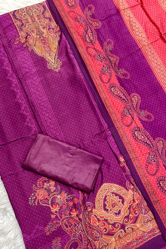 Graceful Embroidered Muslin Collection