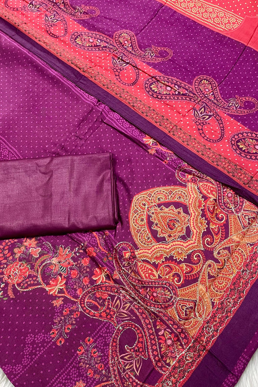 Graceful Embroidered Muslin Collection