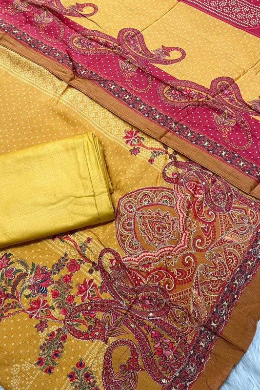 Graceful Embroidered Muslin Collection