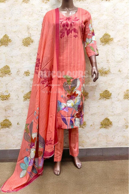 FLORAL COTTON STITCHED COLLECTION | 911