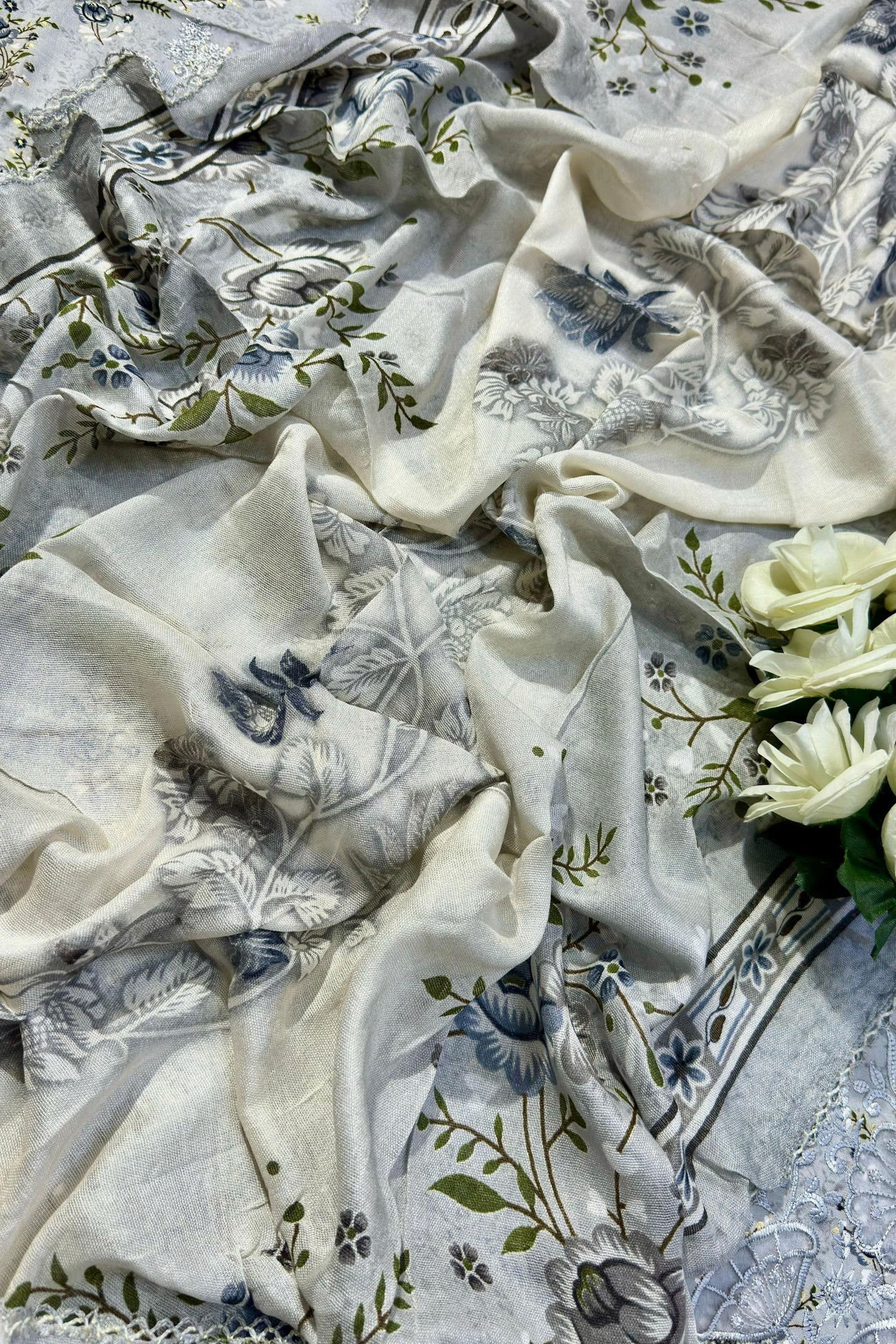 RAYON COTTON EMBROIDERED PERFECTION | 9987