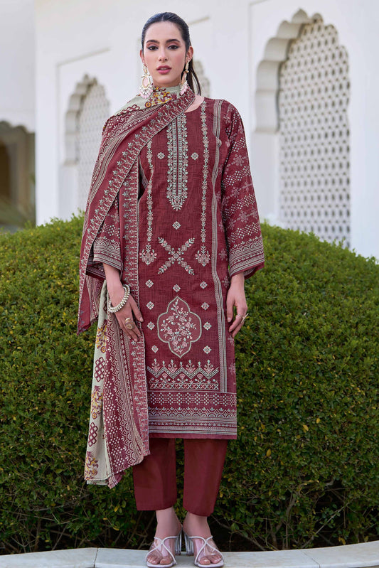 HEAVY EMBROIDERED COTTON PERFECTION | 834-004