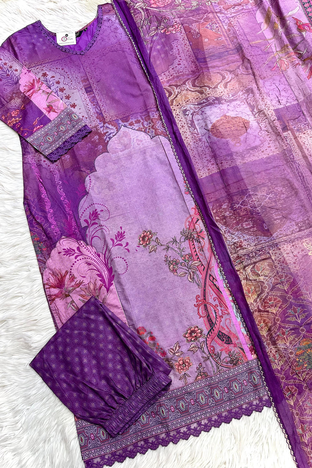 FLORAL COTTON STITCHED COLLECTION | 922