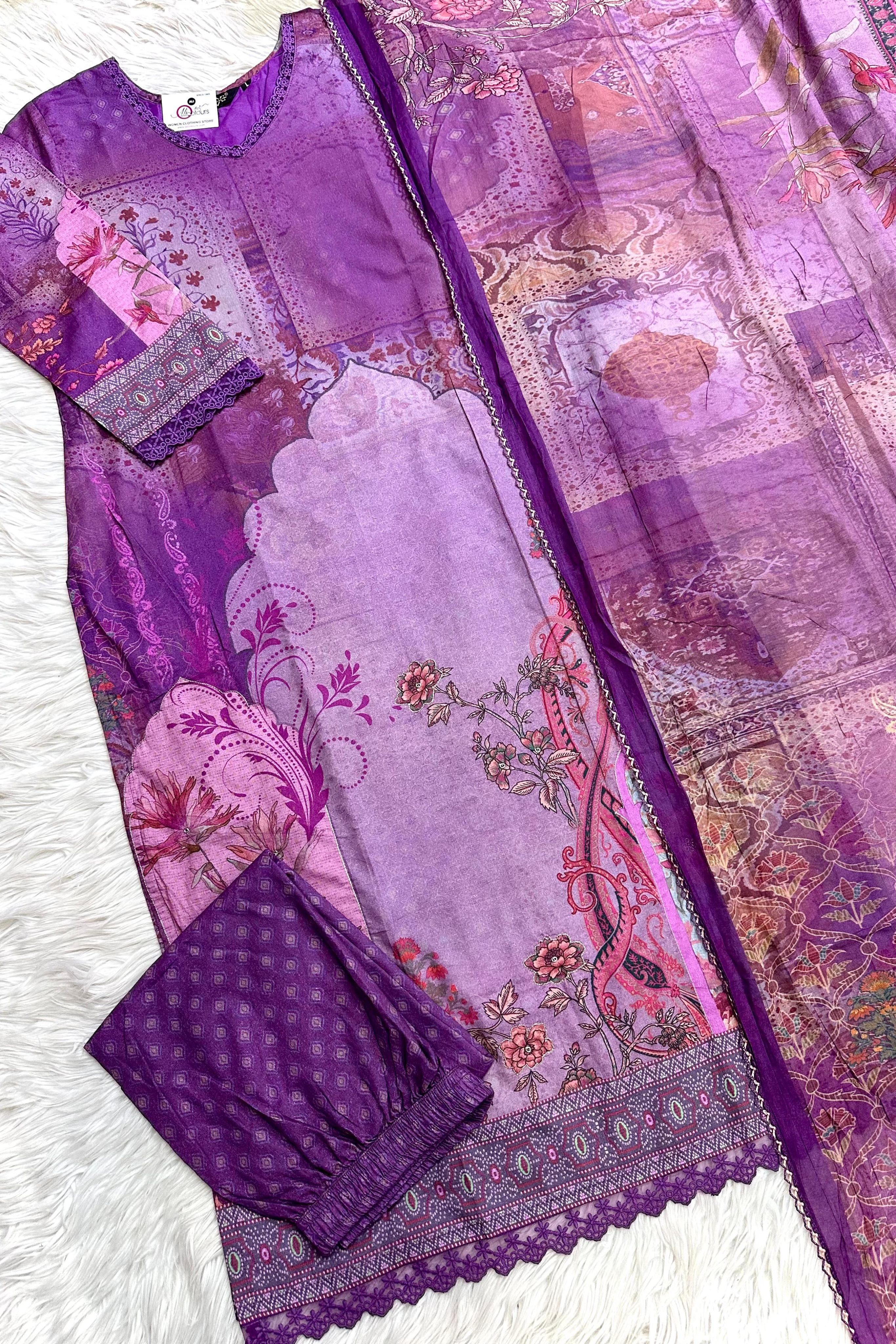 FLORAL COTTON STITCHED COLLECTION | 922