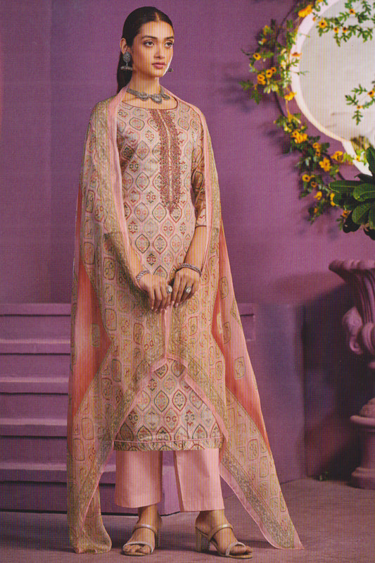 PREMIUM JAAM COTTON EMBROIDERED COLLECTION | 27008
