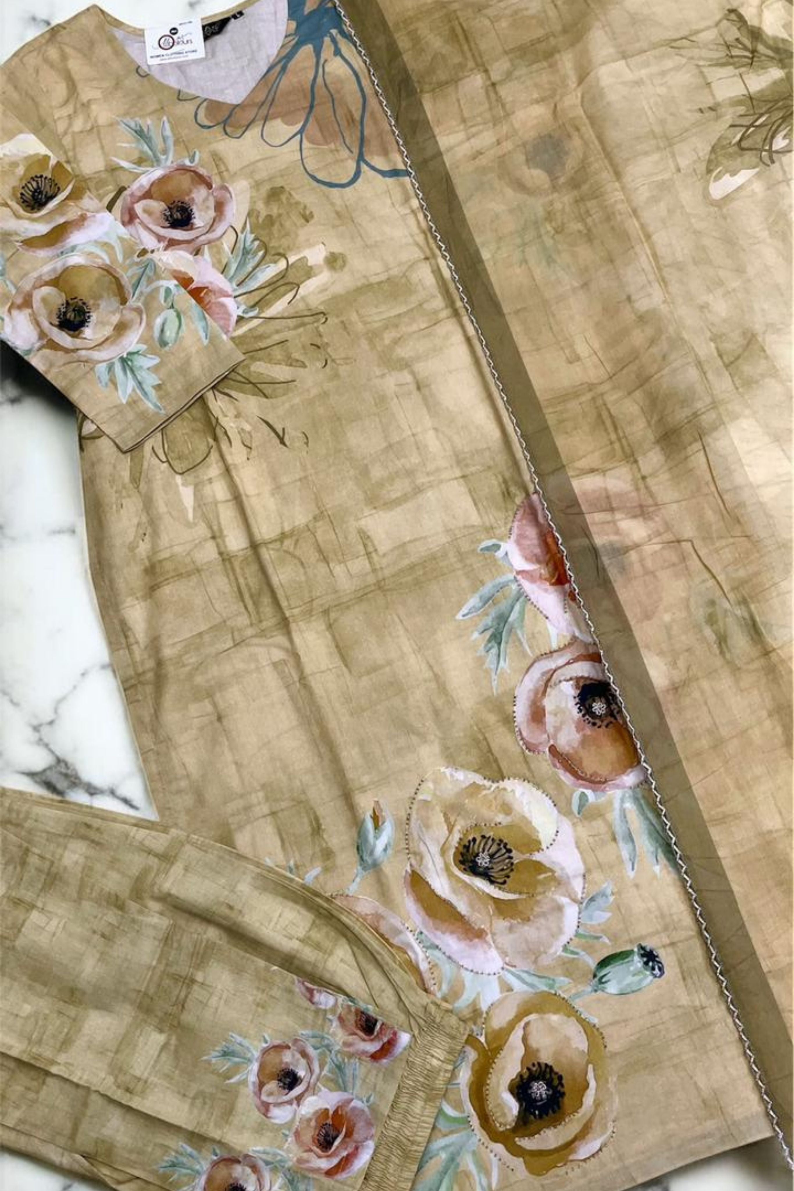 FLORAL COTTON STITCHED COLLECTION | 910