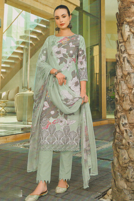 LAWN COTTON EMBROIDERED PERFECTION | 73273-D