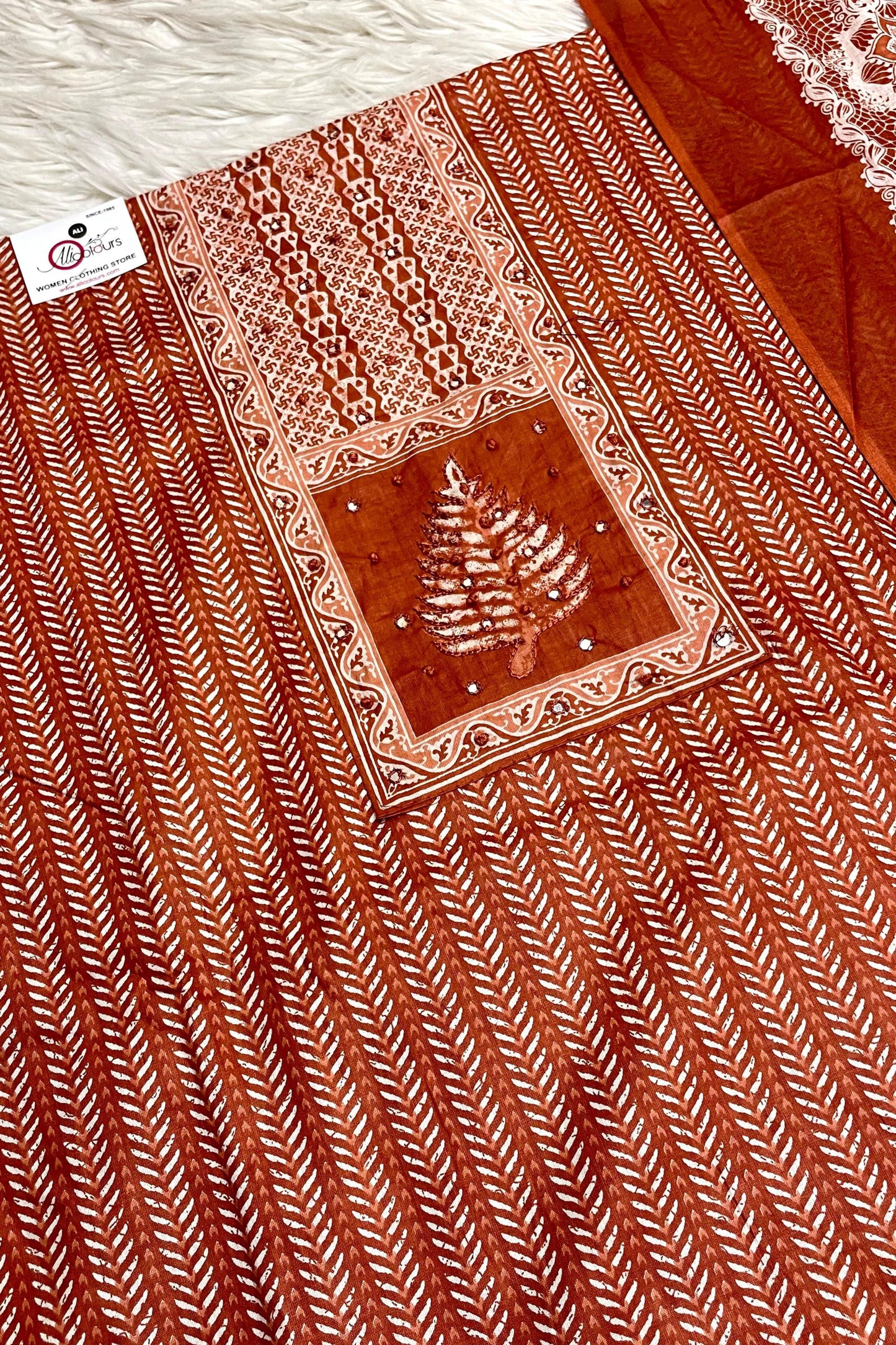 PURE COTTON EMBROIDERED COLLECTION | B-004