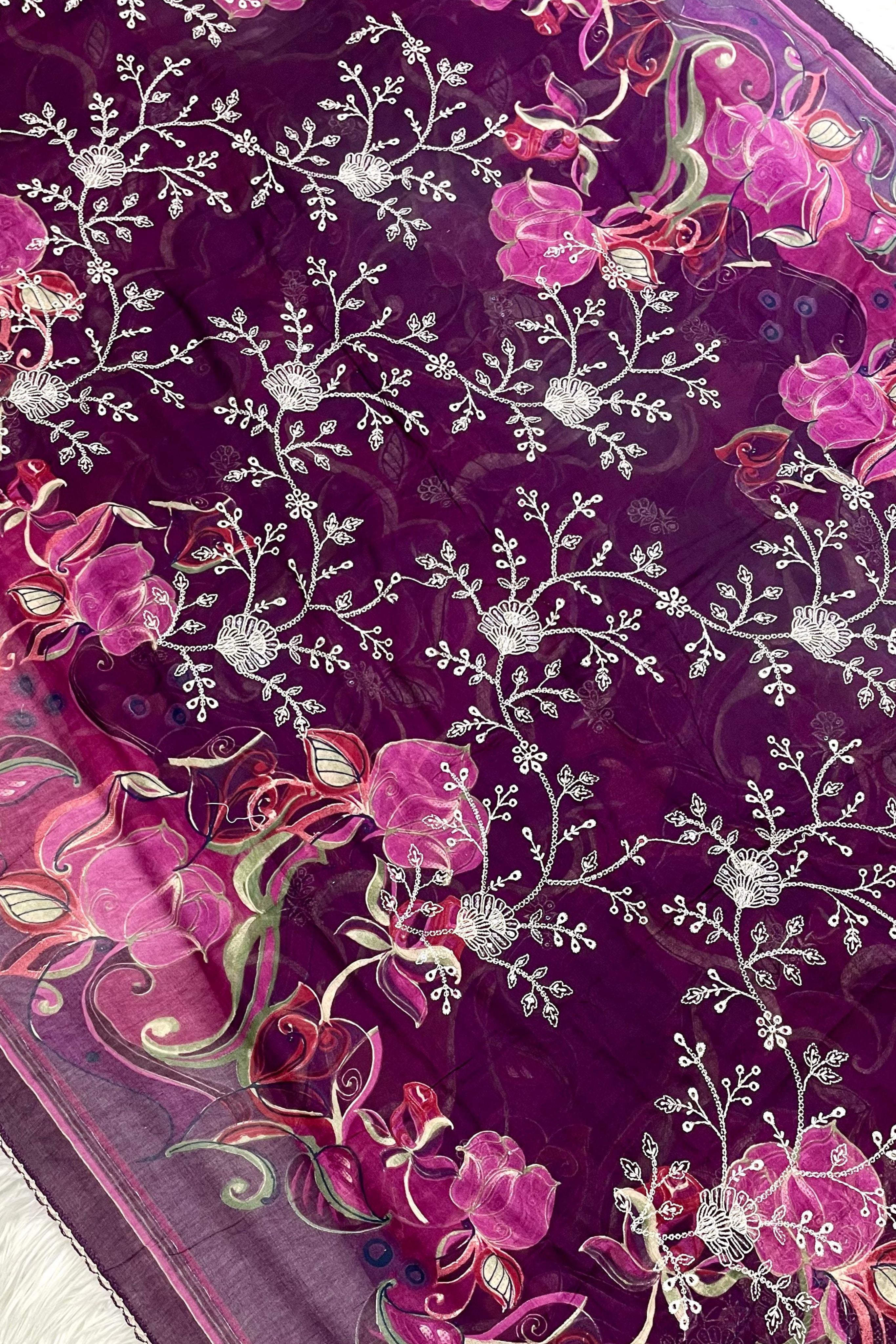 CAMBRIC LAWN CUTWORK EMBROIDERED PERFECTION | 0073