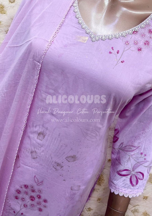 FLORAL COTTON STITCHED COLLECTION | 923