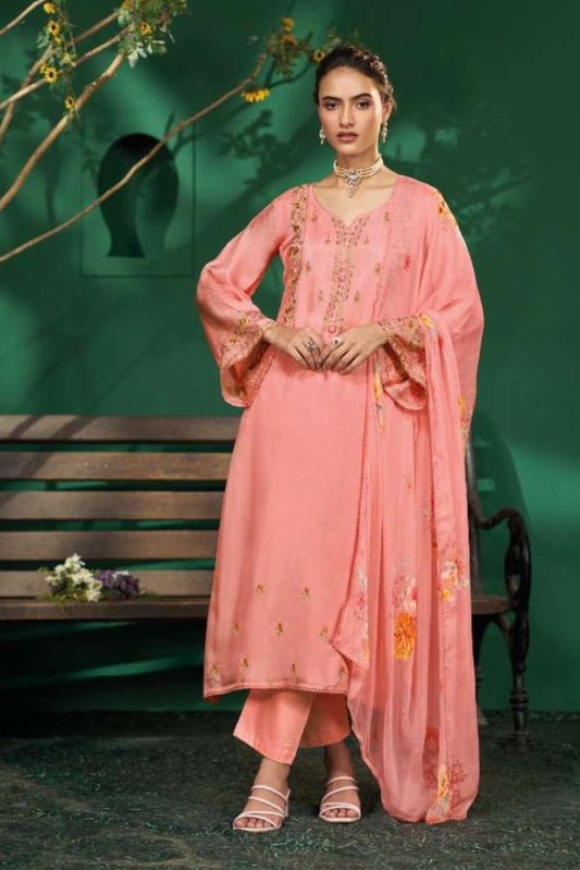 EXCLUSIVE DESIGNER SILK EMBROIDERED PERFECTION | 11005