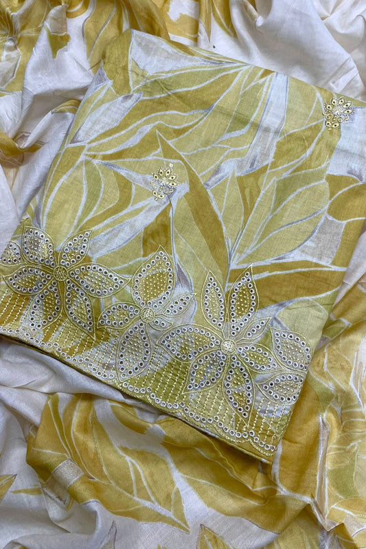 PURE COTTON EMBROIDERED COLLECTION | A-008