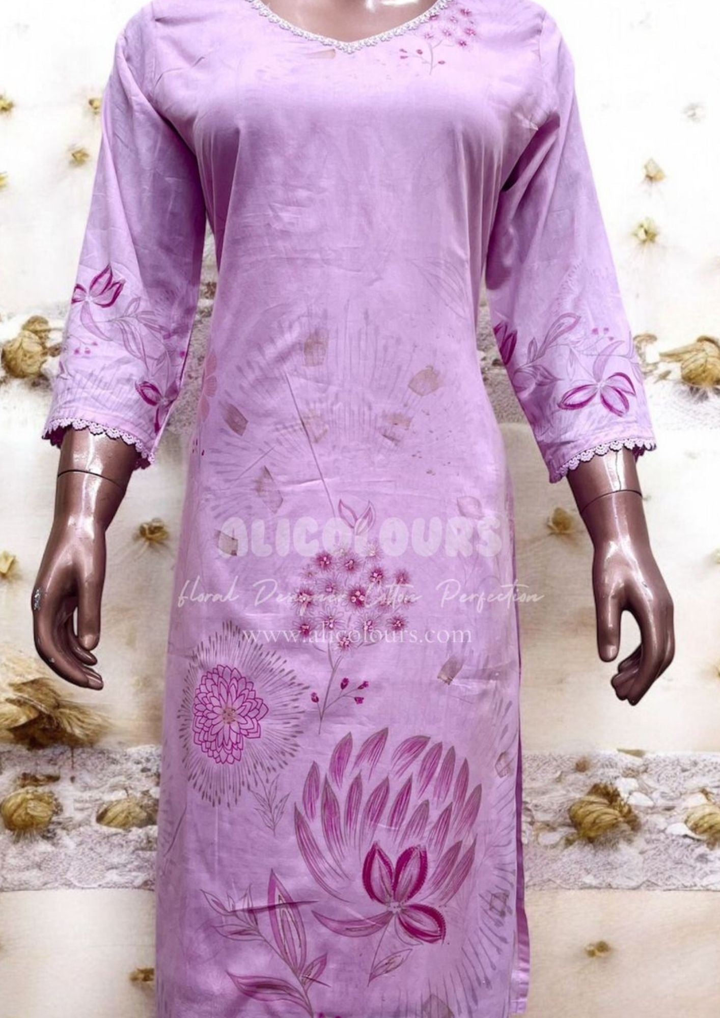 FLORAL COTTON STITCHED COLLECTION | 923