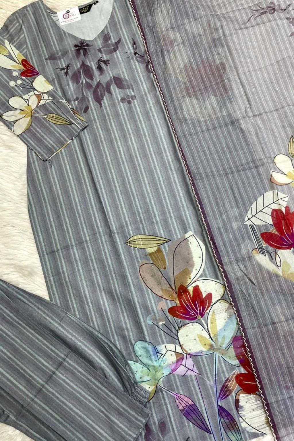 FLORAL COTTON STITCHED COLLECTION | 909