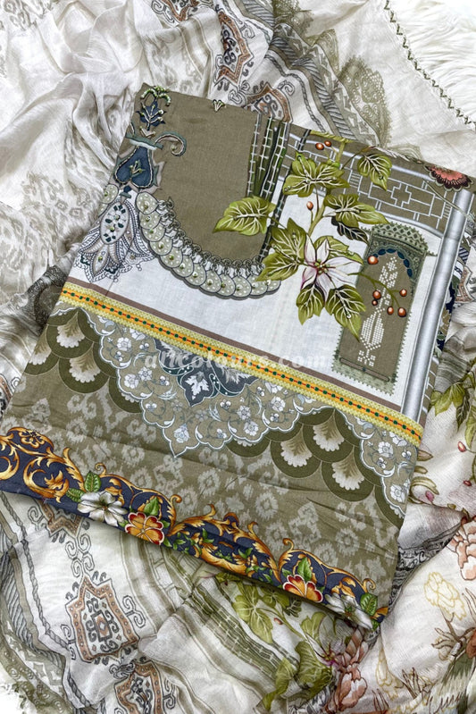 JADE BLISS COTTON HAND EMBROIDERED COLLECTION | P-0102