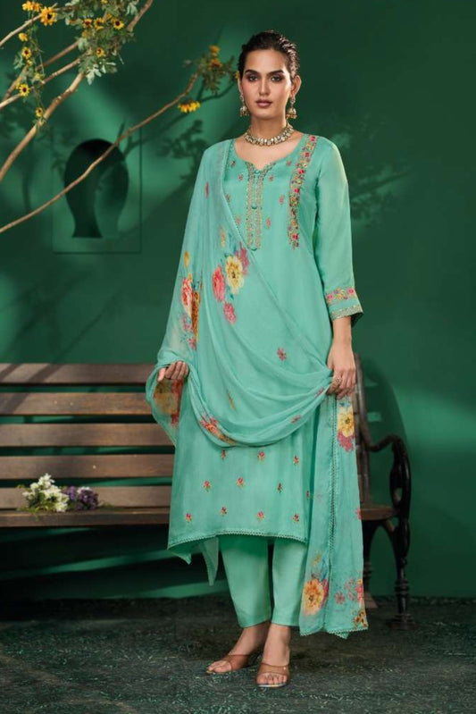 EXCLUSIVE DESIGNER SILK EMBROIDERED PERFECTION | 11004