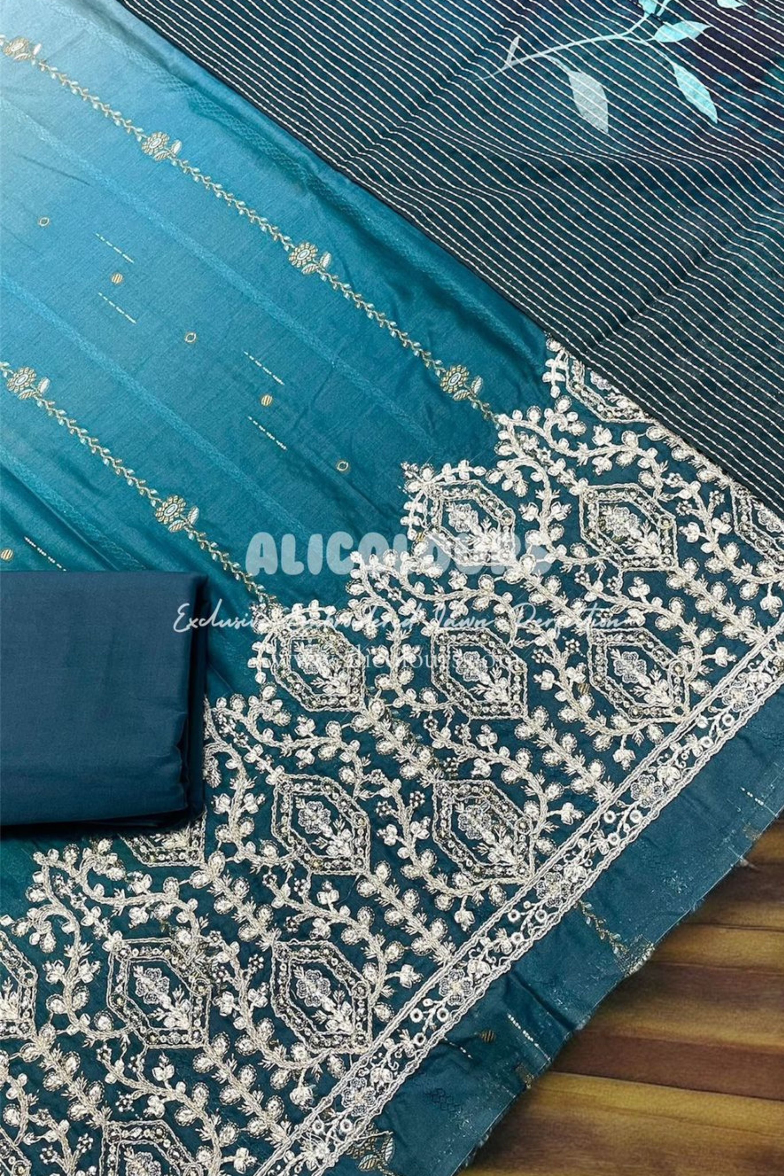 EXCLUSIVE EMBROIDERED LUXURIOUS SOFT LAWN PERFECTION | A-1100