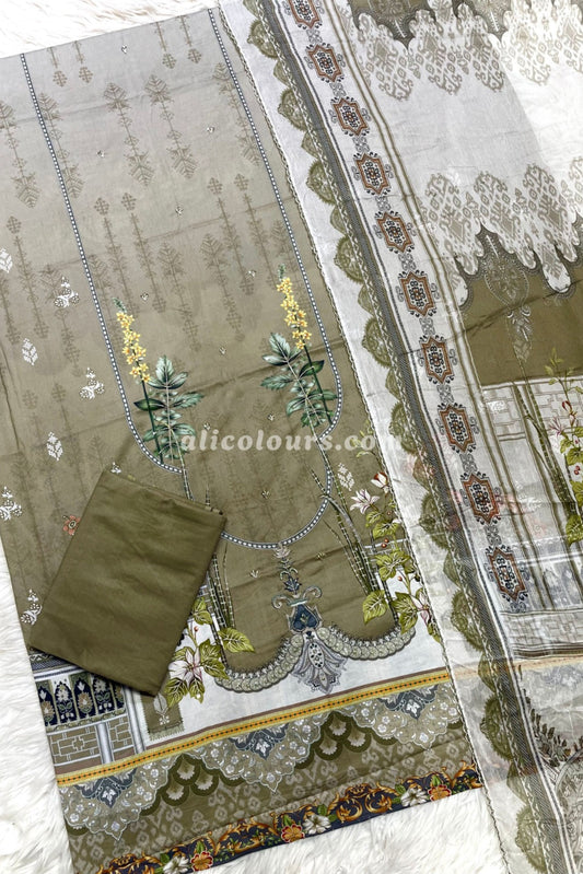 JADE BLISS COTTON HAND EMBROIDERED COLLECTION | P-0102