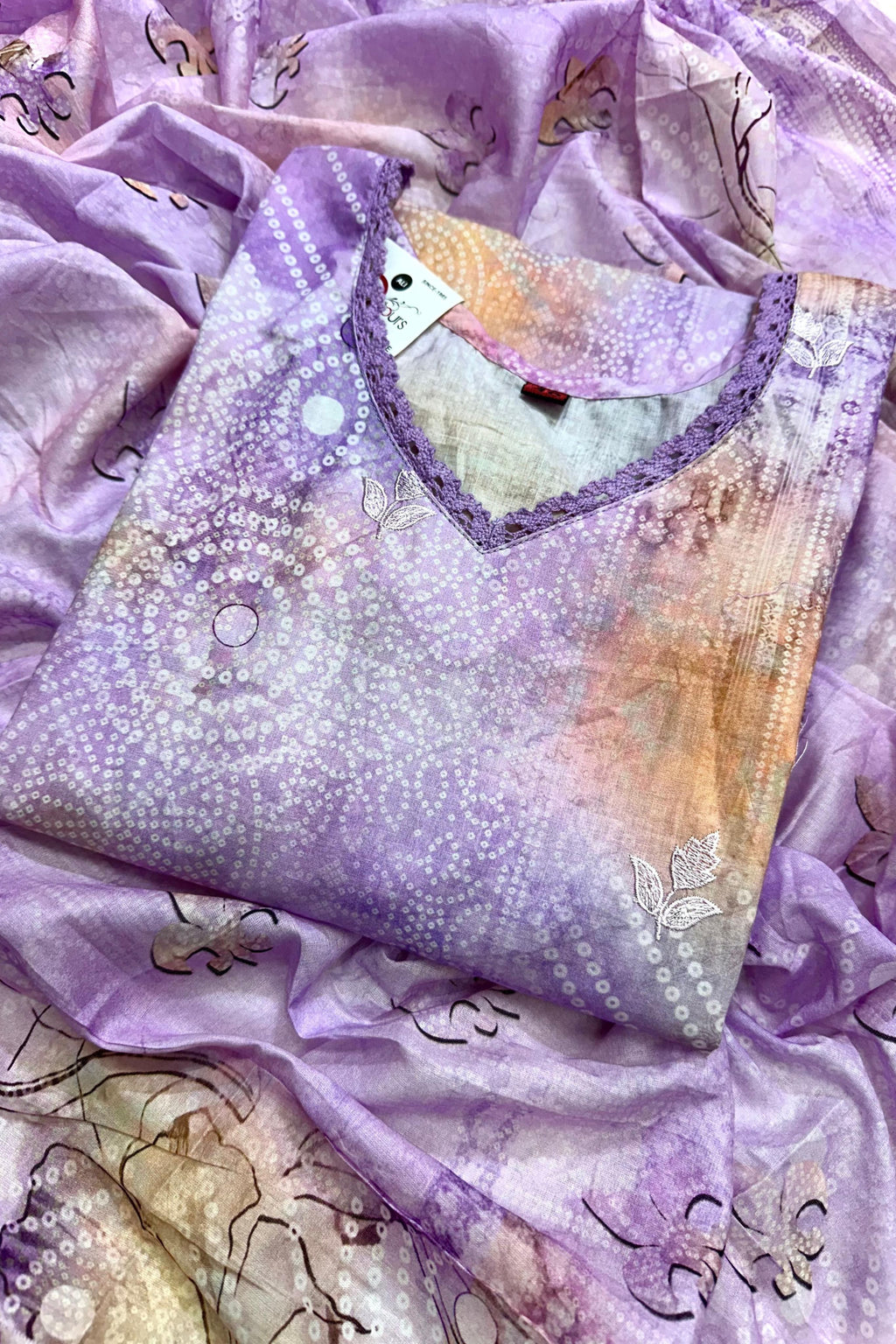 FLORAL COTTON STITCHED COLLECTION | 914