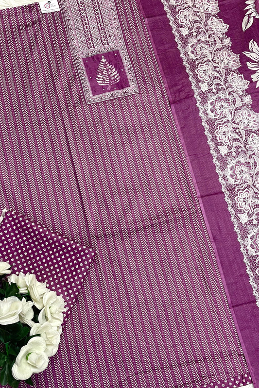 PURE COTTON EMBROIDERED COLLECTION | B-001