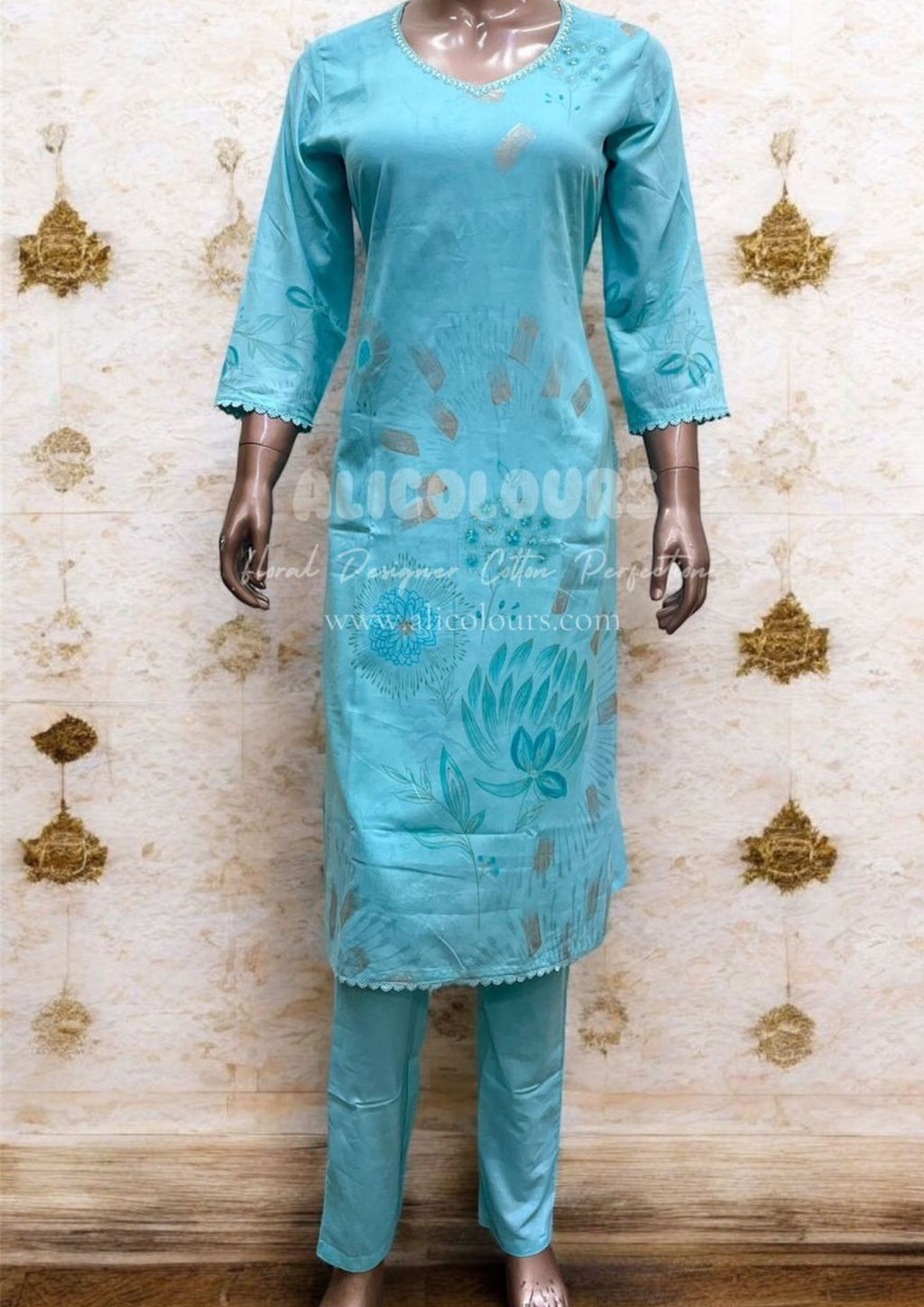 FLORAL COTTON STITCHED COLLECTION | 924