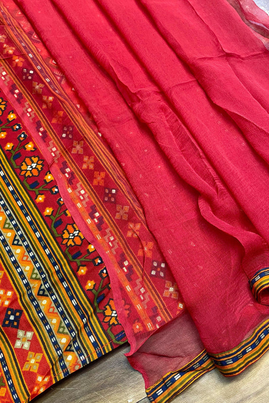 PURE RAYON BANDHEJ BANDANI COLLECTION | 001
