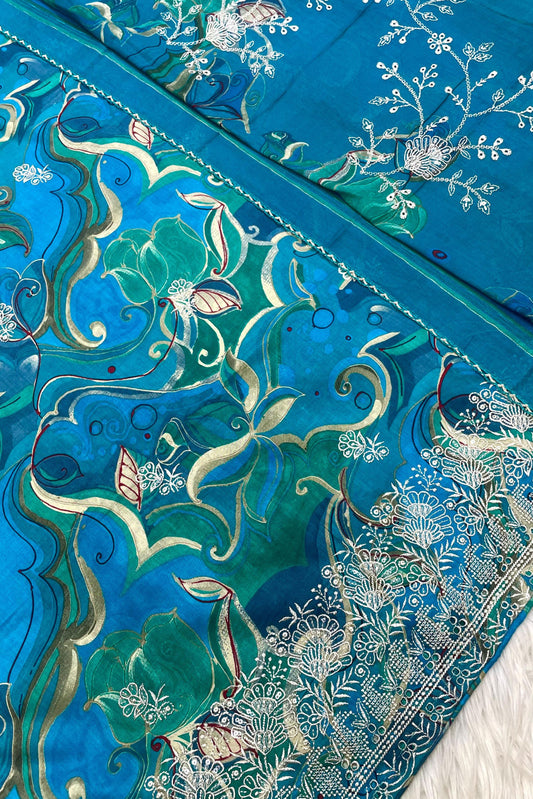 CAMBRIC LAWN CUTWORK EMBROIDERED PERFECTION | 0072
