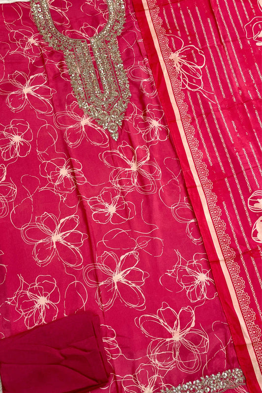 PURE MUSLIN AARI EMBROIDERED COLLECTION | 006