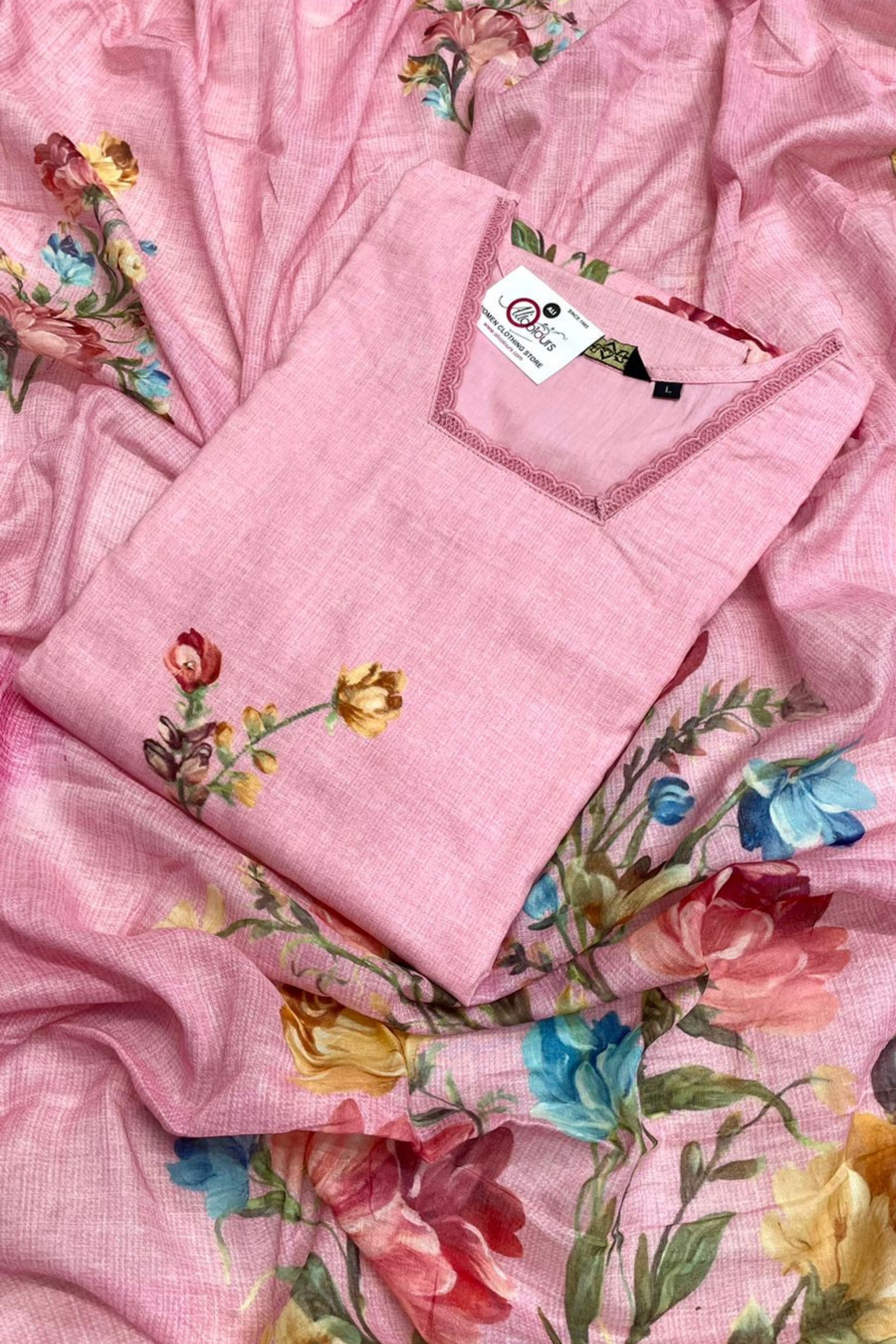 FLORAL COTTON STITCHED COLLECTION | 905