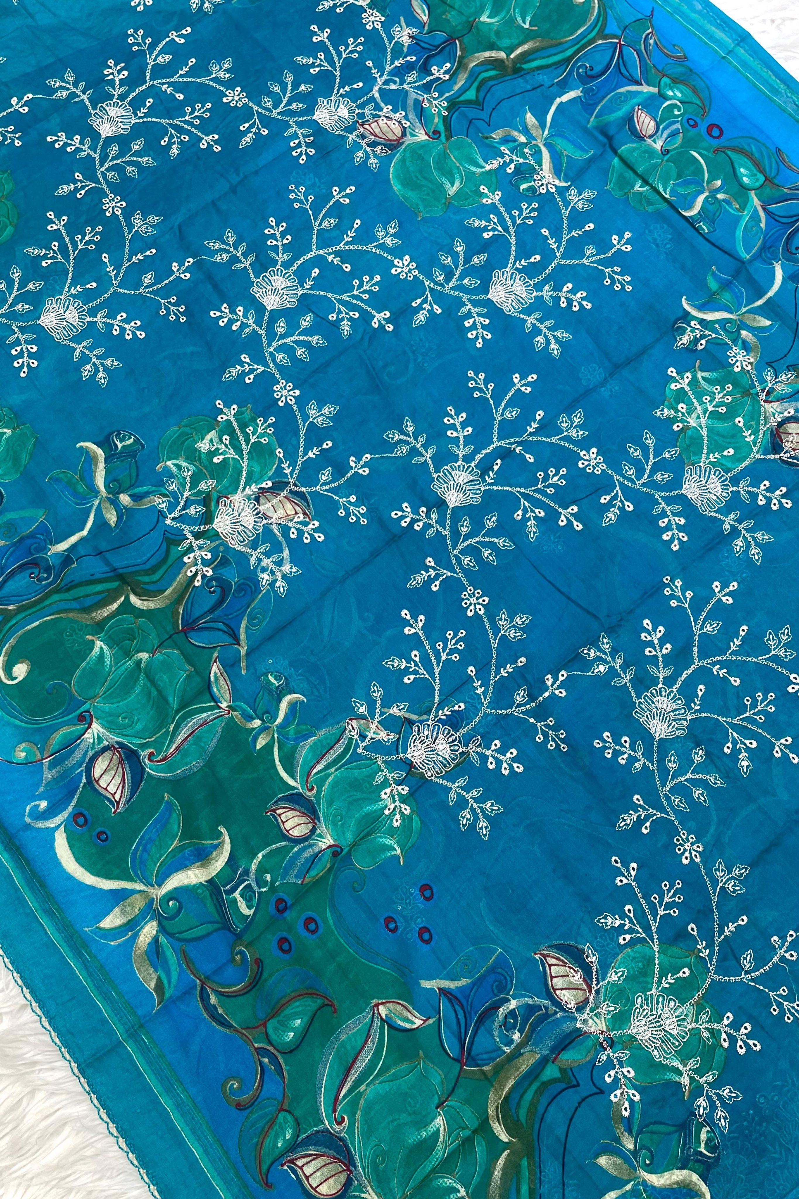 CAMBRIC LAWN CUTWORK EMBROIDERED PERFECTION | 0072