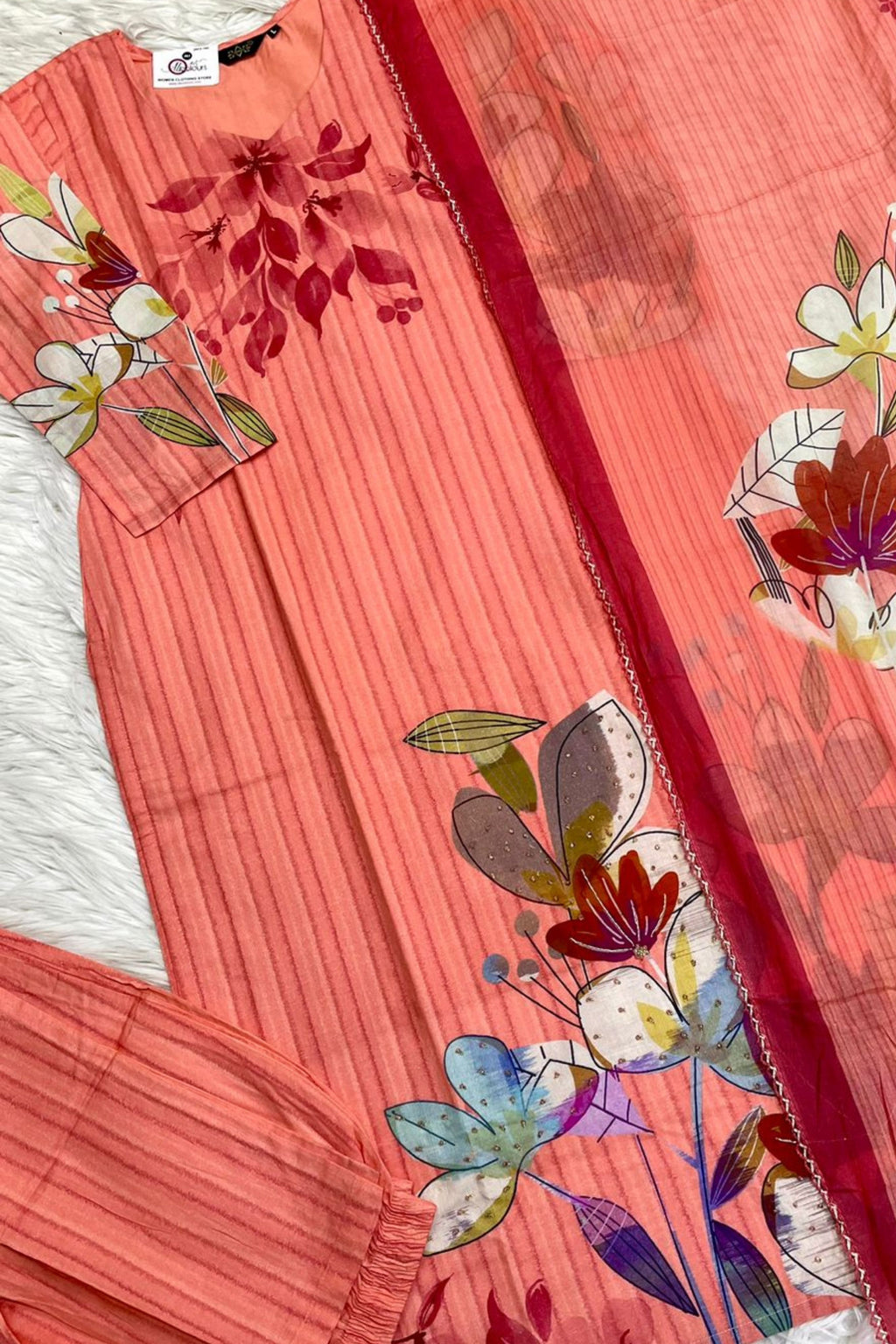 FLORAL COTTON STITCHED COLLECTION | 911